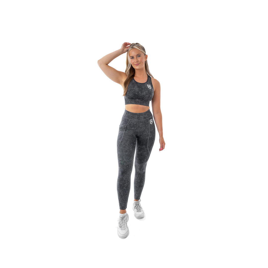 Comfort Sports Bra - Charcoal