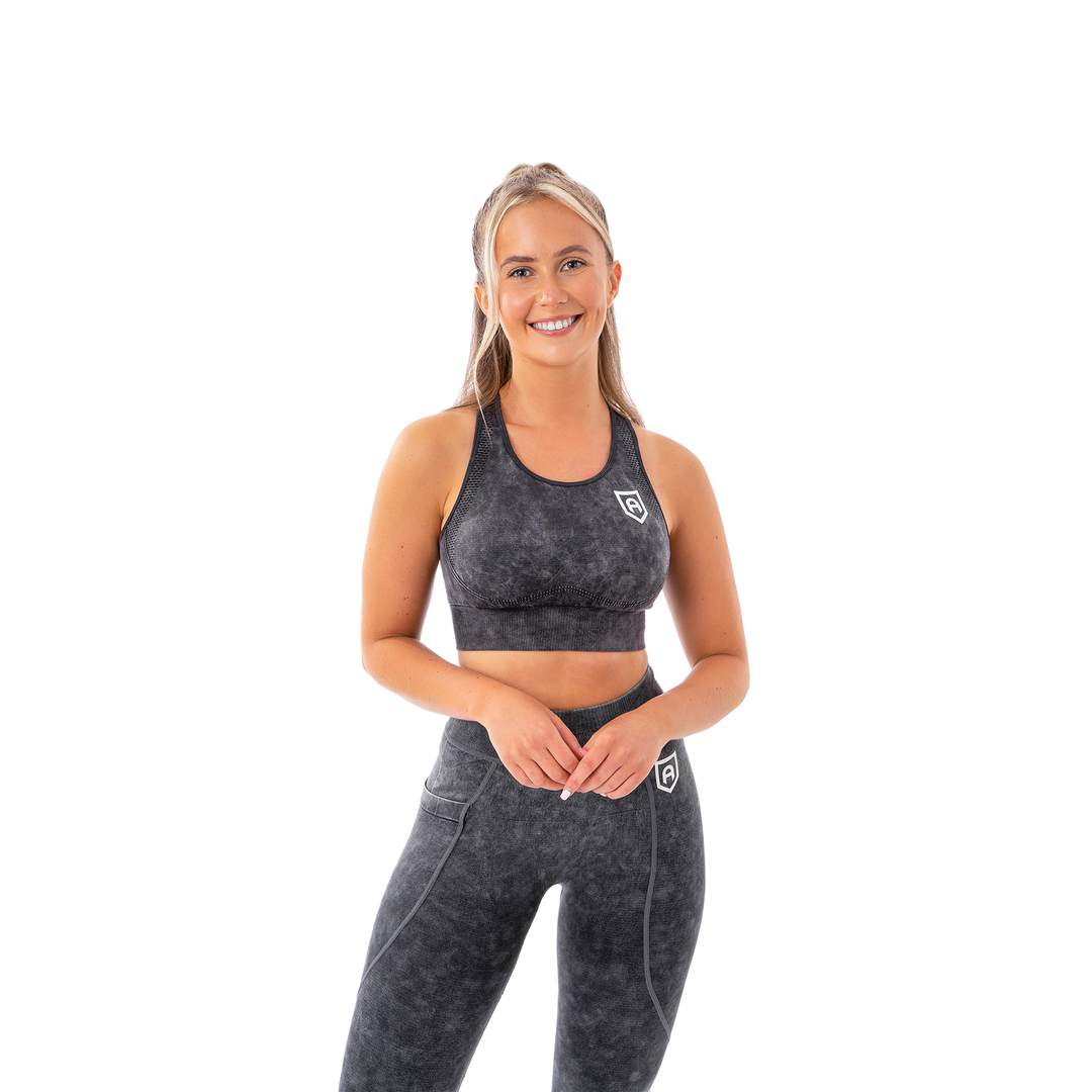 Comfort Sports Bra - Charcoal