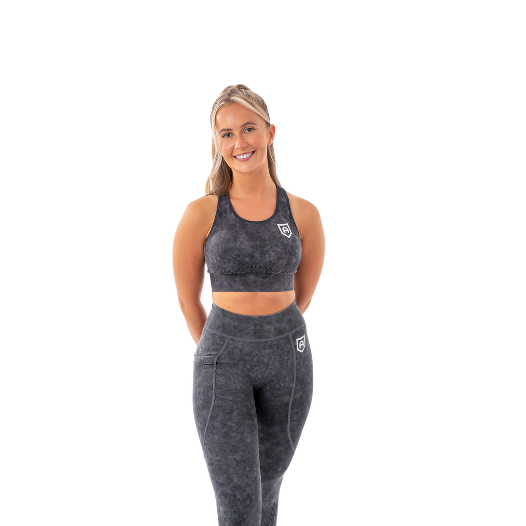Comfort Sports Bra - Charcoal
