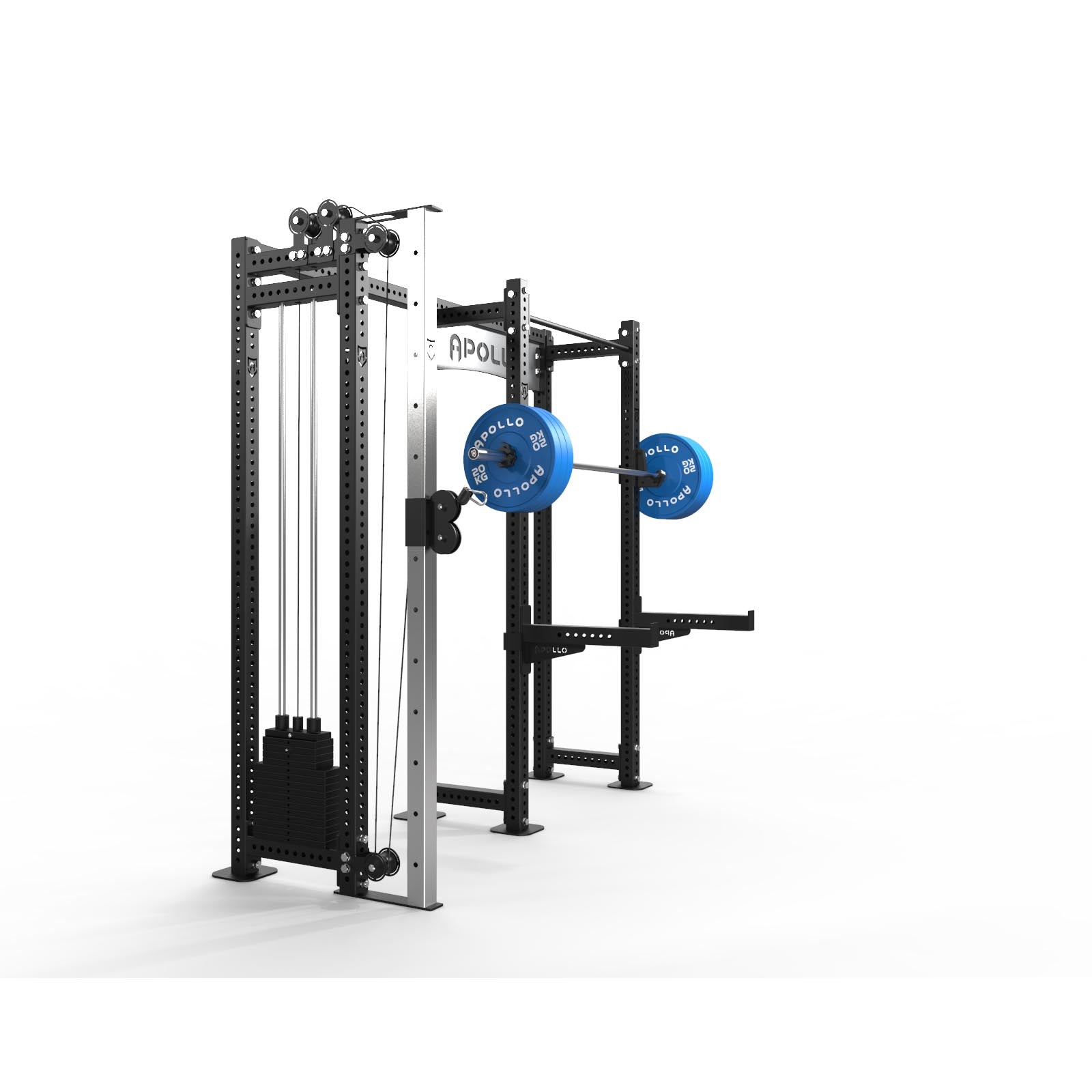 Apollo Half Rack with Pulley System | Apollo Fitness – Apollofitness.ie