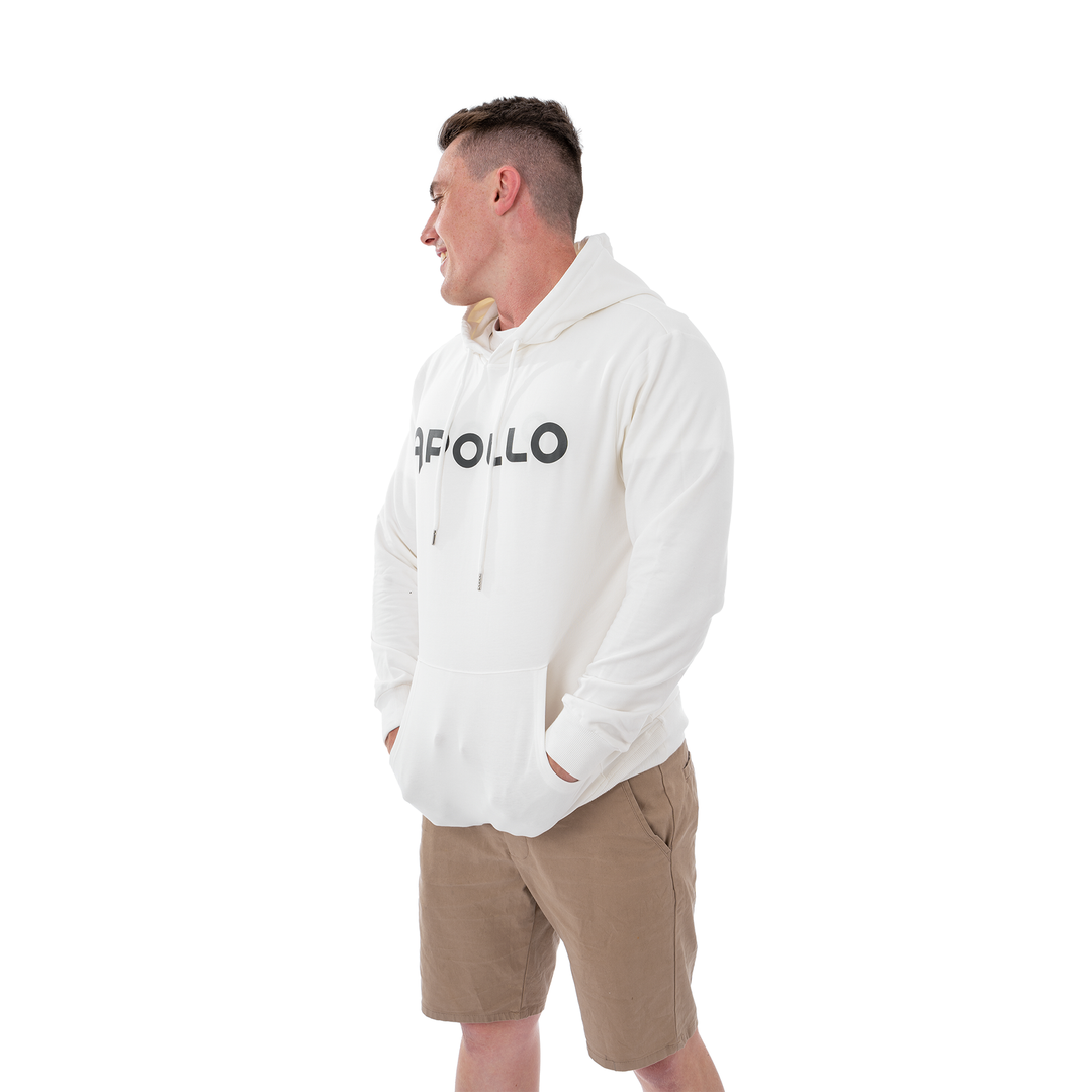 Apollo Men's Hoodie - White
